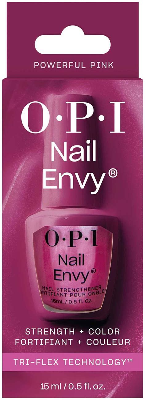 OPI Nail Envy Nail Strengthener Powerful Pink | lyko.com