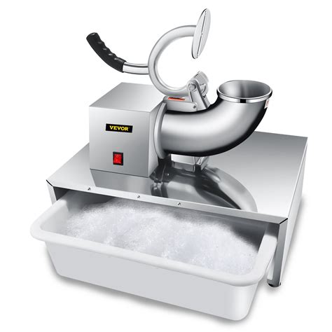 VEVOR 110V Commercial Snow Cone Machine, 500LB/H Commercial Snow Cone ...