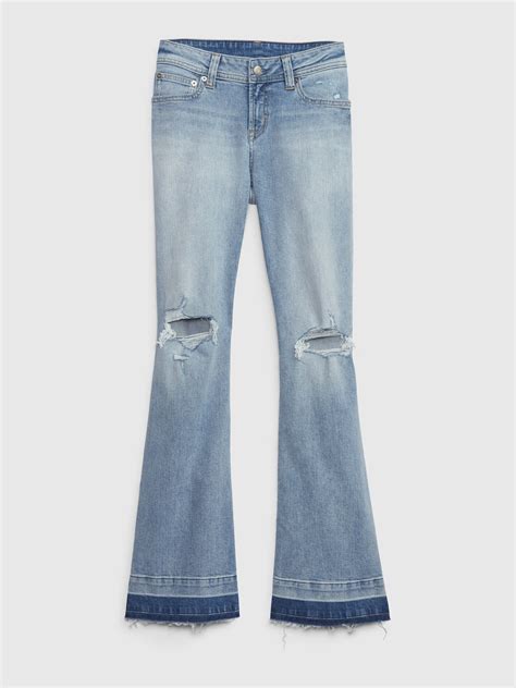 Low Rise '70s Flare Jeans | Gap