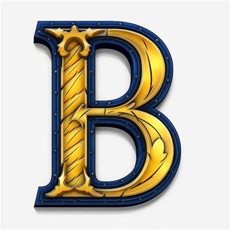 Premium AI Image | Latin letters isolated on a white background