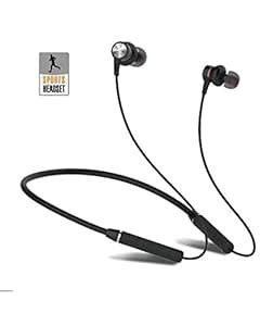 Tessco EB-308 Fluorescent Bluetooth Headphones, Upgraded Slim Workout ...