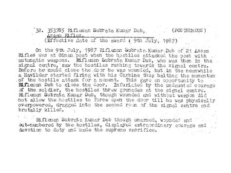 Gallantry Awards | Ministry of Defence, Government of India