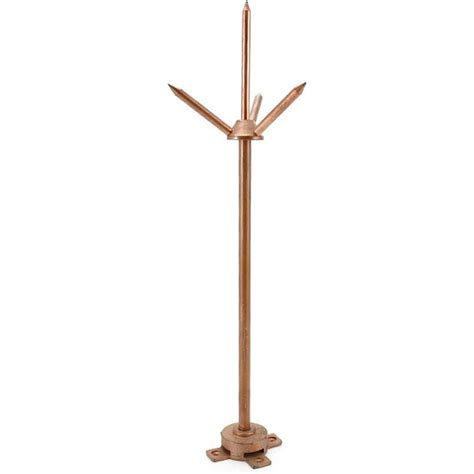 Lightning Rod Kit for Roof, Pure Copper Lightning India | Ubuy