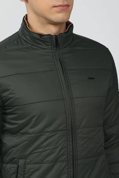 Buy Men Black Solid Casual Jacket Online - 715246 | Peter England