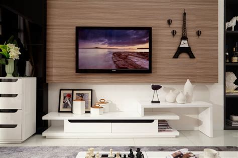 现代电视柜背景墙3d模型下载-【集简空间】「每日更新」