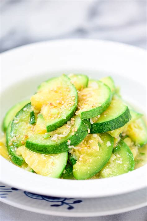 [Korean Recipes] Hobak Bokkeum (Stir-fried Zucchini) - All Asian ...