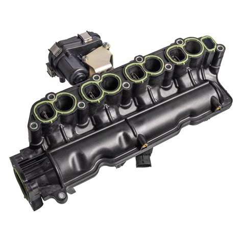 febi | 176018 | Intake Manifold with swirl flap actuator and gasket ...