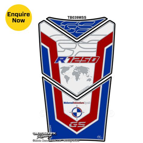 Motografix Tank Pad - BMW R 1250 GS Adventure (2019 - 20) – Riderz Planet