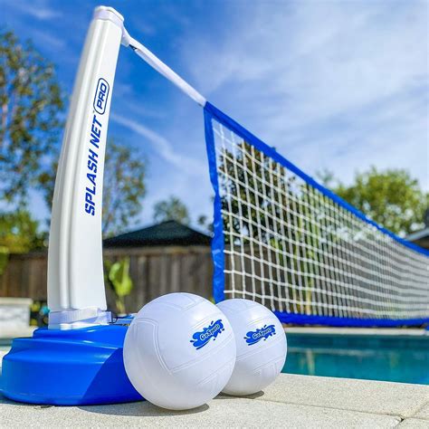 GoSports Splash Net PRO Pool Volleyball Net Includes 2 Water ...