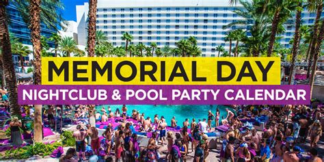 Las Vegas Memorial Day Weekend 2026 EDM Event Calendar - Electronic Vegas