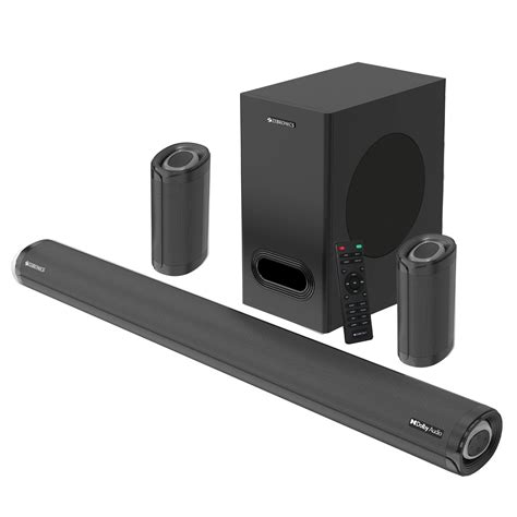 ZEBRONICS Zeb-Juke BAR 9500WS PRO Dolby 5.1 soundbar with Wireless ...