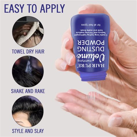 Mattifying Volume Dusting Powder for Men & Women 20g – Hair Pure