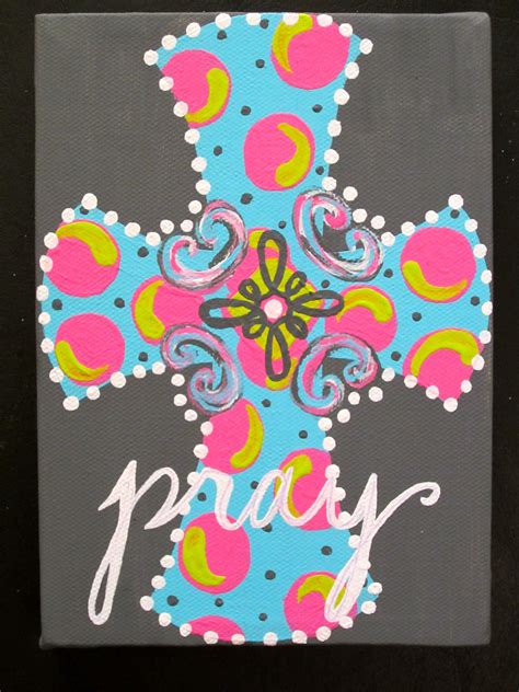 Cute Cross Paintings