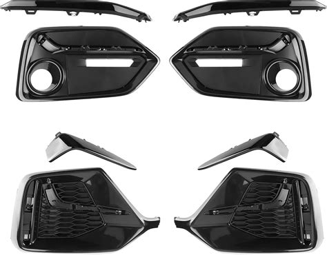 Amazon.com: Car Front Driver and Passenger Side Fog Light Trim Cover ...