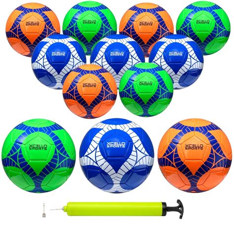 Xcello Sports Soccer Ball Size 4, Assorted Graphics Youth Soccer Ball ...