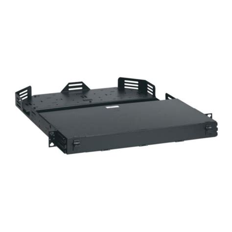 UHD modular fibre optic drawer with cord management at front and back ...