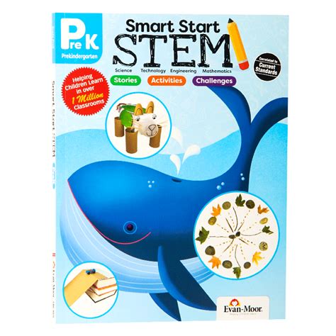 Evan-Moor Smart Start STEM Grade Prek聪慧启蒙系列核心素养教育幼儿园小中班美国加州教辅 evanmoor_虎窝淘