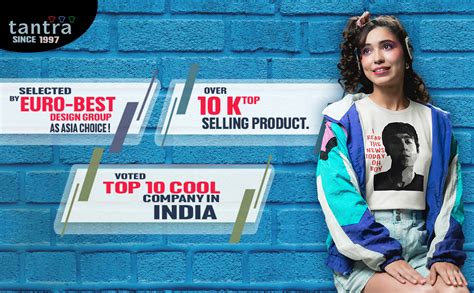 Buy Tantra Men’s Printed Regular Fit Premium Cotton T-shirt White at ...