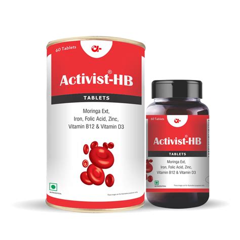 HB Tablets | Hemoglobin Supplements | Activist