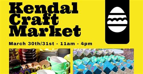 Kendal Easter Craft Market, Kendal Parish Hall, March 30 to March 31 ...