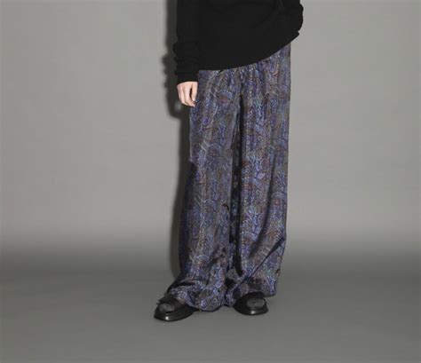 SACRA / BLURRED PAISLEY PANTS | distrad