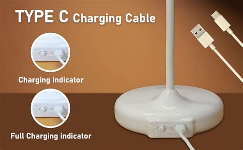 Buy WEIRD WOLF Study Lamp for Students | Rechargeable Table Lamp with 3 ...