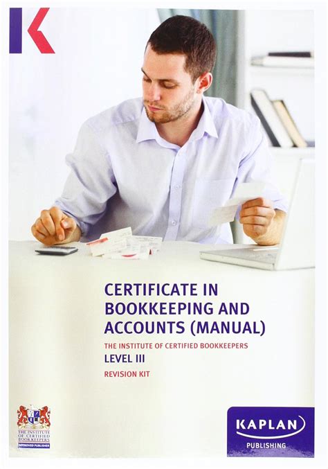 Buy ICB Level 3 Certificate in Bookkeeping (Manual) - Revision Kit Book ...