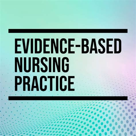 Image result for Evidence-based Nursing Practice