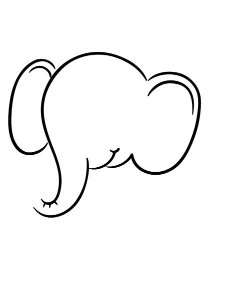 Image result for Easy Elephant Drawing
