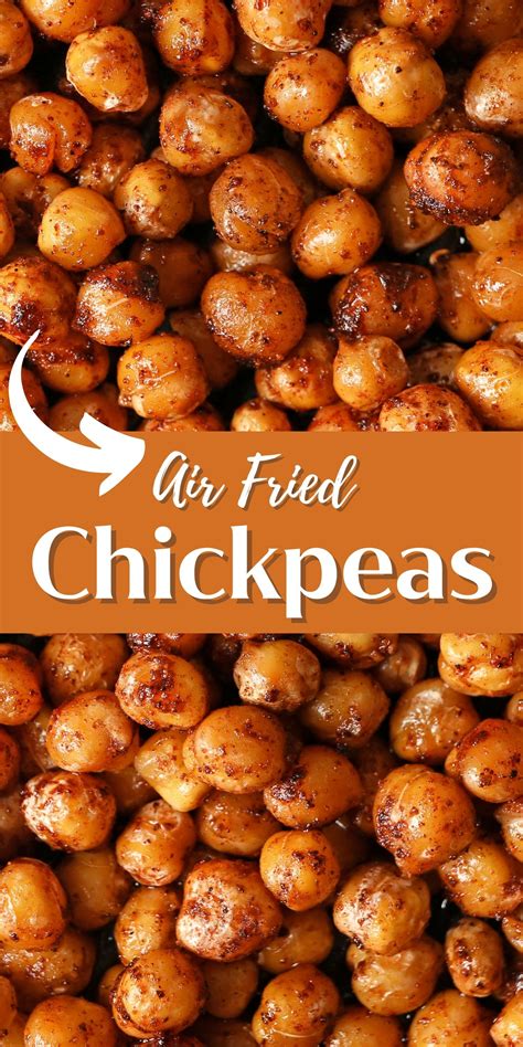 Air fryer crispy chickpeas – Artofit