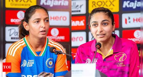 Women Asia Cup Live Score IND vs UAE: India set 202-run target for UAE ...
