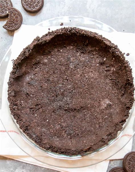 Oreo Cookie Crust - Boston Girl Bakes