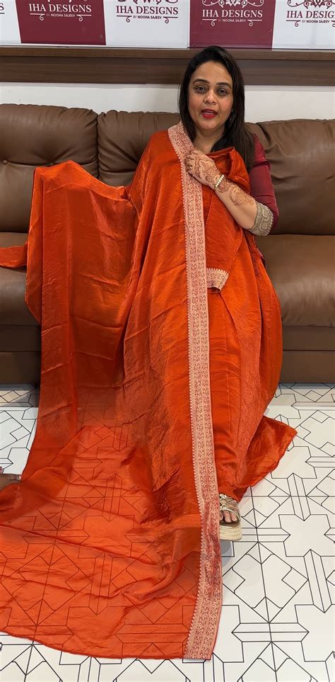 IHA'S IN - HOUSE VELVET ORGANZA ALINE TOP AND DUPATTA - IHA 24158 – Iha ...