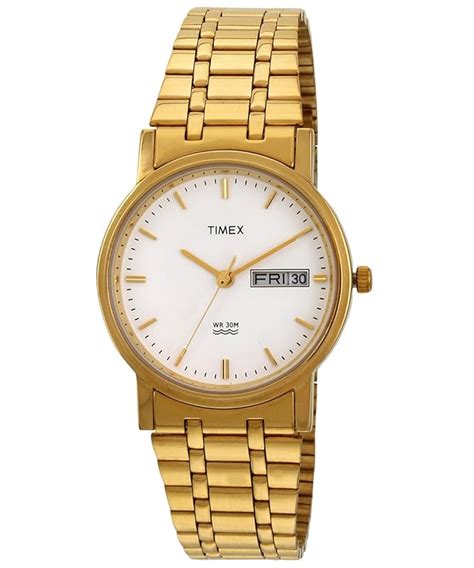 TIMEX Men Stainless Steel Classics Analogue White Dial Watch – Gangoly ...