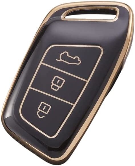 Hoodinter Soft TPU Premium Car Key Cover Compatible for Hector and ...