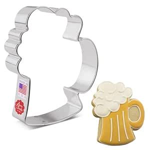 Buy Beer Mug/Stein Oktoberfest Cookie Cutter, 4.25" by Ann Clark Cookie ...