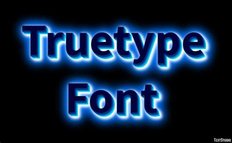Image result for Creating TrueType Font