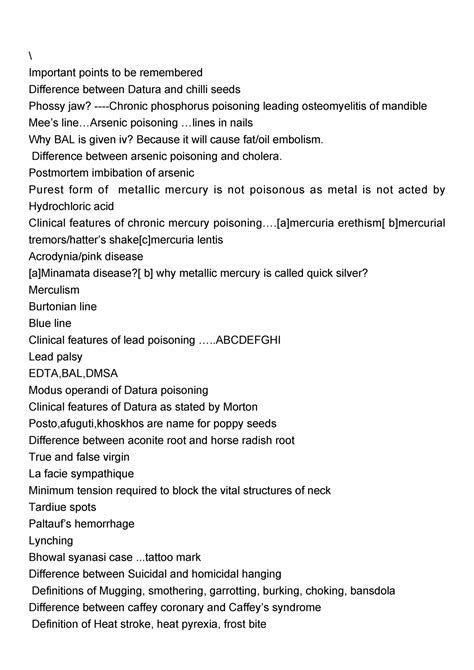 Fmt impo - \ Important points to be remembered Difference between ...