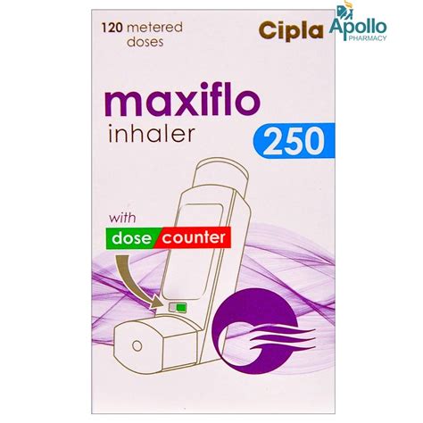 Maxiflo 250 Inhaler 120 mdi Price, Uses, Side Effects, Composition ...