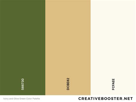 25+ Best Colors That Go With Olive Green (Color Palettes) – CreativeBooster