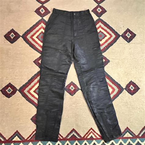 1980s My Own Whim Parachute Zipper Pants | Vintage Women’s 24x29 Black ...