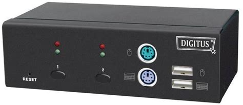 Specificaties van Digitus USB-PS/2 Combo-KVM switch DC-11202 - Tweakers