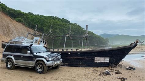 MITSUBISHI PAJERO / Бухта Дубовая/ Милоградово/ Олений бор/ река ...