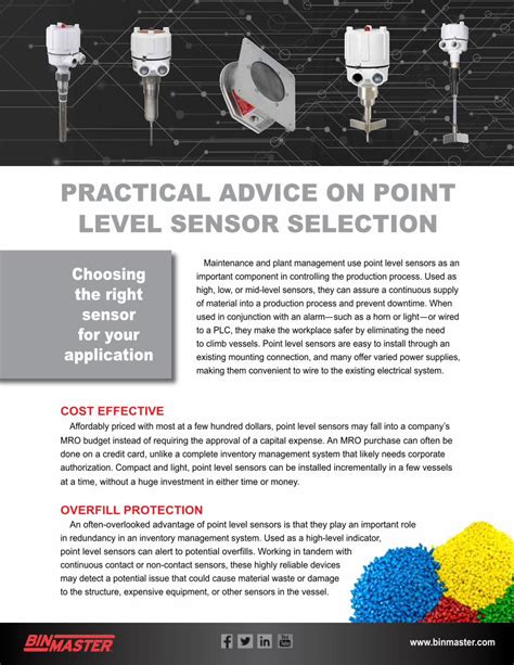 Image result for Point Level Sensor