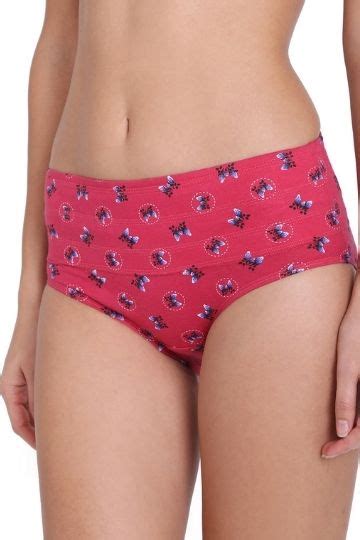 SLIMMER Printed Tummy Hipster Panty (Single Pack) – redroseindias