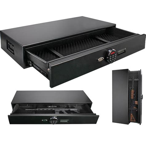 Amazon.com: Heavy-duty Under Bed Safe, Rapid Gun Storage Safe Drawer ...