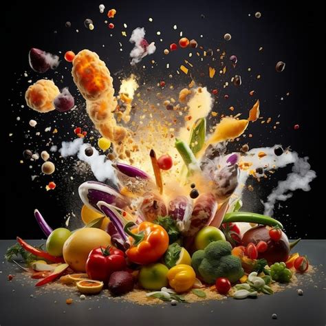 Image result for Exploding Food