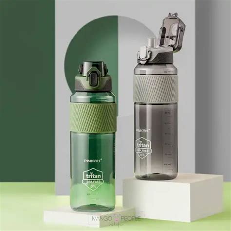 PINKAH LARGE CAPACITY FLIP-TOP SPORTS WATER BOTTLE - 1000ML – Mango People