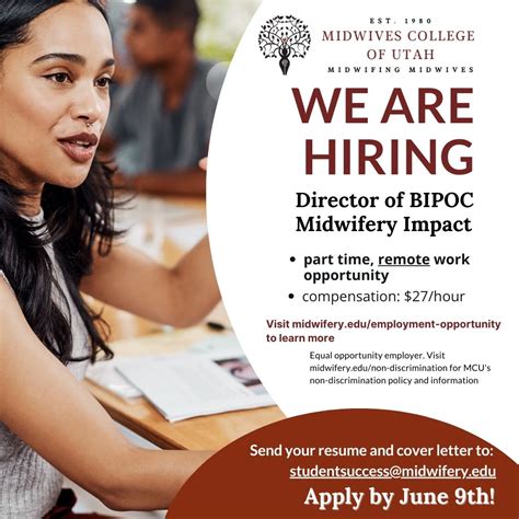 Employment Opportunity - Midwives College of Utah