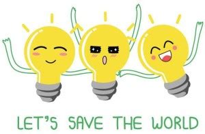 lets save sticker poster Paper Print - Nature posters in India - Buy ...